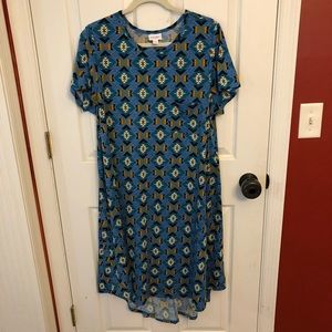 Lularoe Carly Dress Size XL
